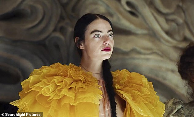 Latest role: The 34-year-old actress stars in Yorgos Lanthimos' surreal new film and the filmmaker was grateful for the effort she put into the intimate sequences of her alter ego Bella Baxter