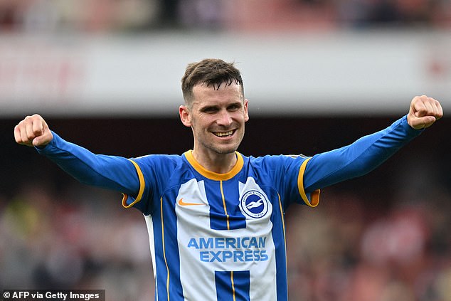 Pascal Gross from Brighton has been called up for the German squad by manager Hansi Flick