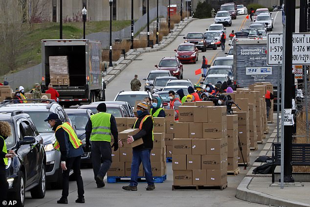 In Pittsburgh, a food bank said, 