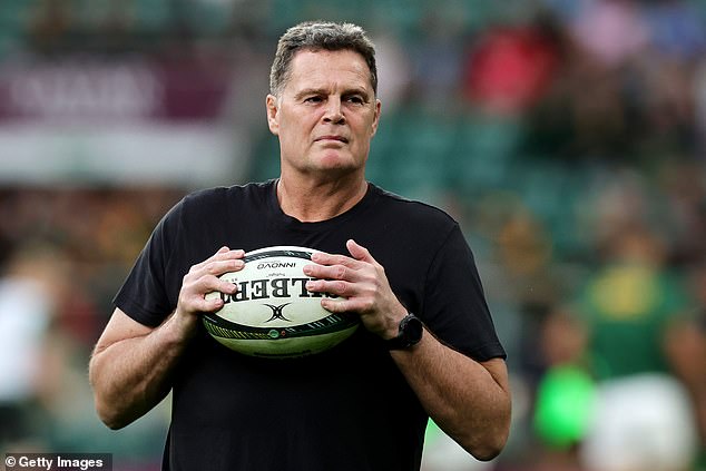 Rassie Erasmus was suspended for two months in 2021 after criticizing referees in an angry video