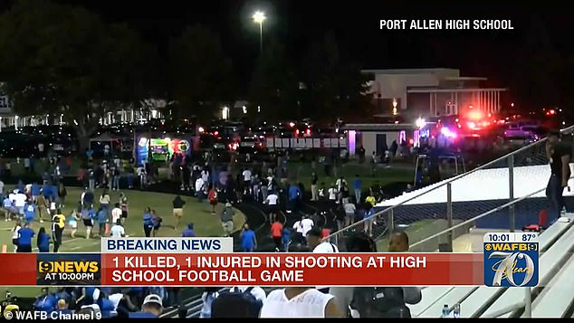 A 16-year-old student died in a shooting in Louisiana during the Sugar Cane Classic football game at Port Allen High School