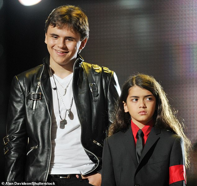 A young prince and Bigi in 2011. They are described as 