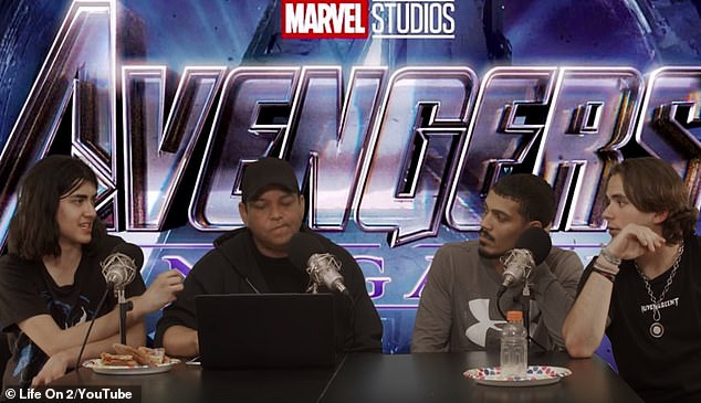 Bigi and Prince share interests including science and science fiction.  They also like Marvel and announced they would start a movie review channel in 2019 (pictured)