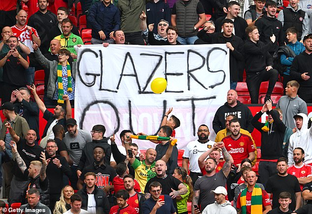 A sit-in protest was held at Old Trafford last week by United fans, urging the family to sell