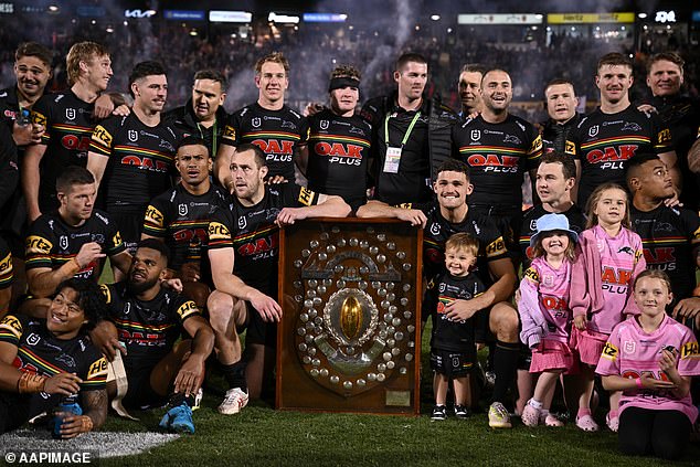 The Panthers claimed the JJ Giltinan Shield for the third time in four years