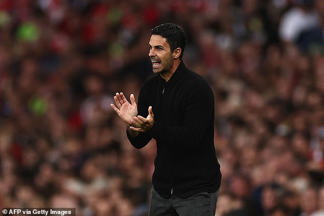 Arteta says technology moves so fast that you have to make changes or fall behind