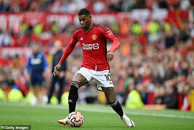 Marcus Rashford scored 30 goals in all competitions last season