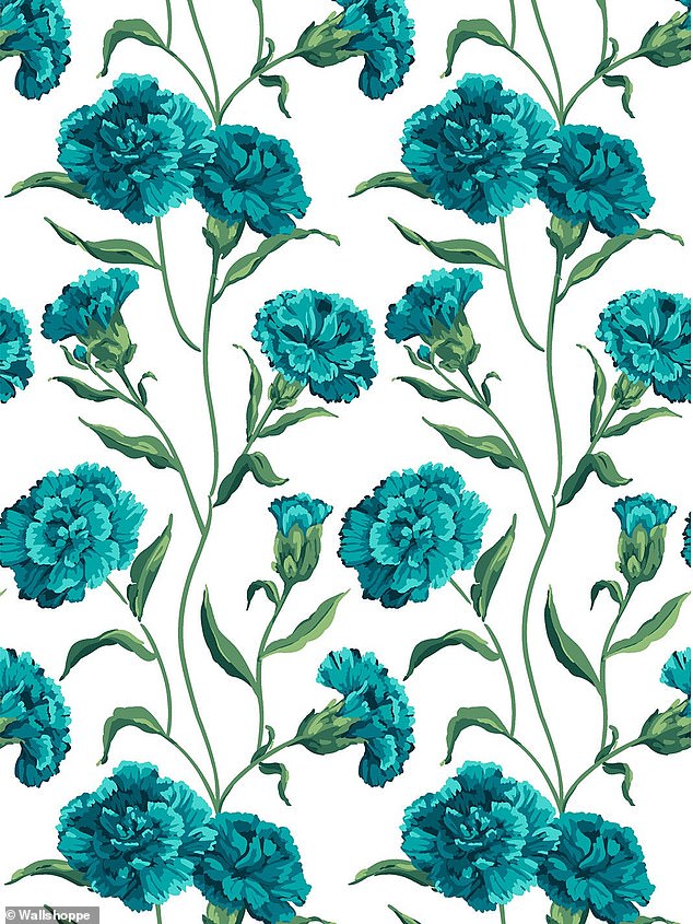 Rolls of 'Townhouse' wallpaper by Sarah Jessica Parker are available at Wallshoppe (photo 'Peacock')