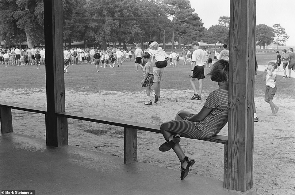 Steinmetz's photographs capture the heartwarming moments at summer camps in Massachusetts and North Carolina