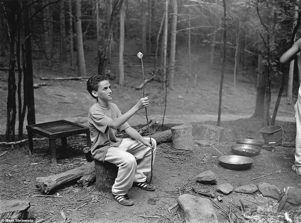 One of the most enjoyable parts of summer camp is sitting around a hot fire and roasting marshmallows