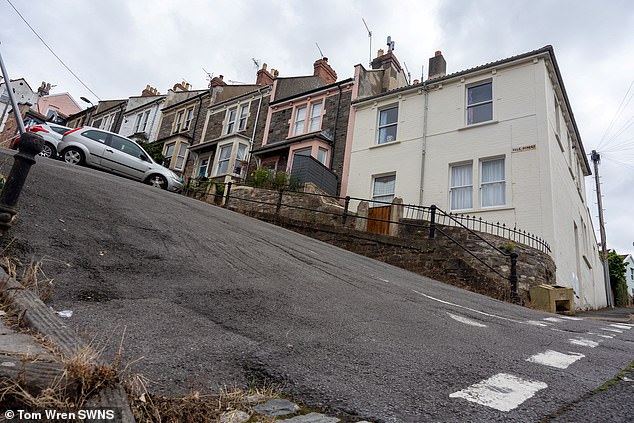 Vale Street, in Totterdown, was crowned the steepest street in England by the Ordnance Survey in 2019