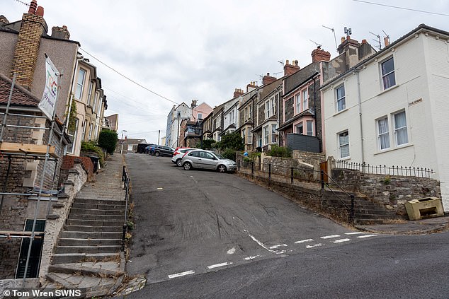 Every year, neighbors also gather to participate in an Easter egg-rolling competition.  During the event, people paint eggs and make them race to the bottom of the hill