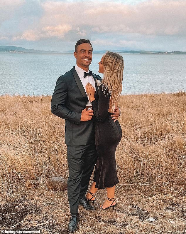 Cass and Tyson briefly dated in 2017, but broke up shortly before Cass appeared on Bachelor In Paradise.  They reconnected in 2019 after she returned from filming in Fiji