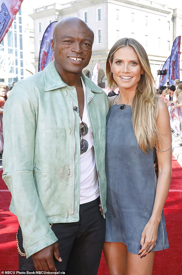 Awks: The Kiss from a Rose hitmaker was still married to Emmy-winning host Heidi Klum (pictured) when he first hired Laura as his personal assistant in 2006