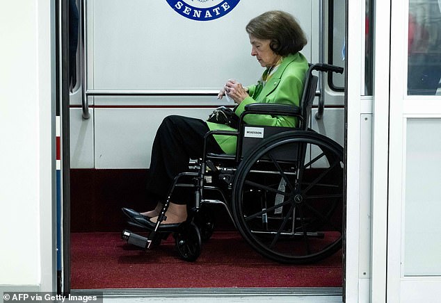 Concerns are also rising about the health of 90-year-old Senator Dianne Feinstein, who reportedly had to remind her aides what she voted for on the Senate floor.