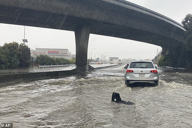 City officials blamed a storm that occurs one in 170 years