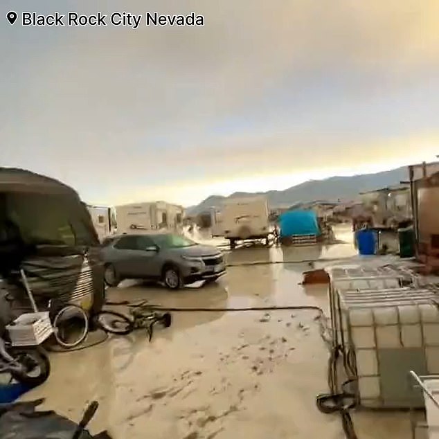 Burning Man is set on prehistoric Lake Lahontan, a dry bottom popularly known as the playa.