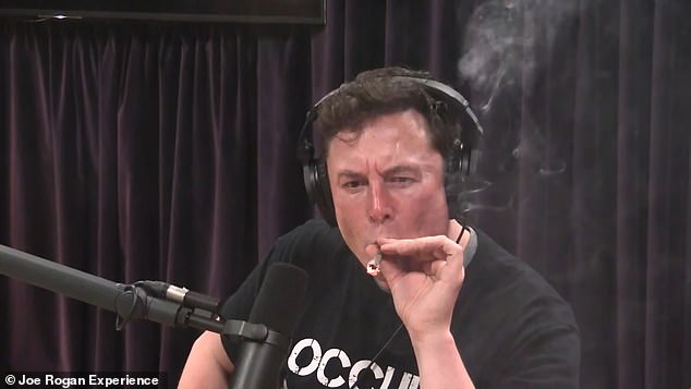 Errol Musk said when his son went on Joe Rogan's podcast and infamously smoked weed, he only used the drug because he didn't want to appear 