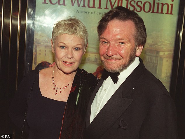 Couple: Michael and Judi married in 1971 and remained married until his death from lung cancer in 2001 at age 65 (pictured in 1999)