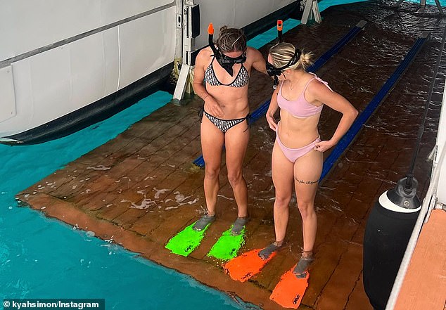 The assailant, 32, shared a gallery of lovelorn photos on Instagram, capturing her and Faye, 26, living life to the fullest in the popular tourist hotspot