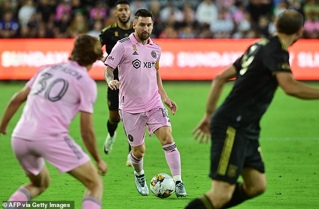 The World Cup winner and the Herons faced LAFC in the MLS at BMO Stadium on Sunday night