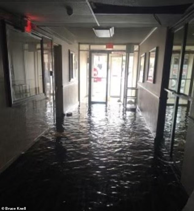 The property was boarded up and abandoned after a flood