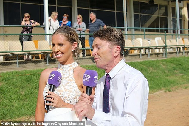 Marston (pictured left) has resigned as presenter at Sky Racing after initially being stepped down in July