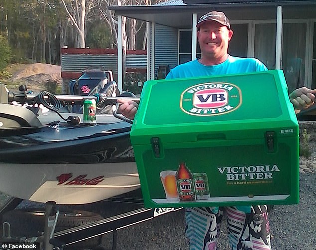 Grant Kime was a beloved figure in the sea fishing industry, who loved the sport and was rarely depicted without a can or stub of VB in his hand.