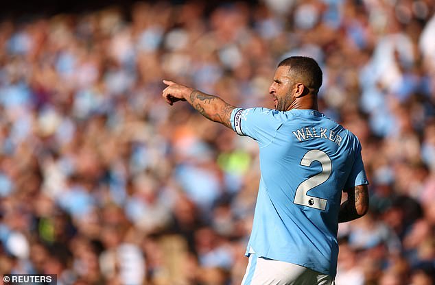 The 33-year-old has taken over the captain's armband in Kevin De Bruyne's absence