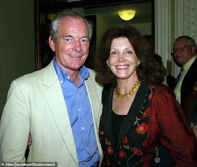 Second Husband: Gayle remarried in 1978 to journalist Sir Simon Jenkins, with whom she shares a son Edward.  They later divorced in 2000 (pictured in 2007)