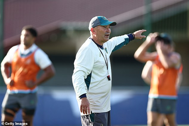 Jones prepares the Wallabies for their Rugby World Cup opener against Georgia