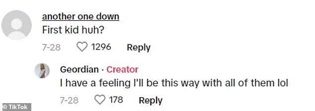 TikTok users were overwhelmingly negative about Geordian's choices, with the mother dressing her young son in formal clothes every day, regardless of the day's schedule.