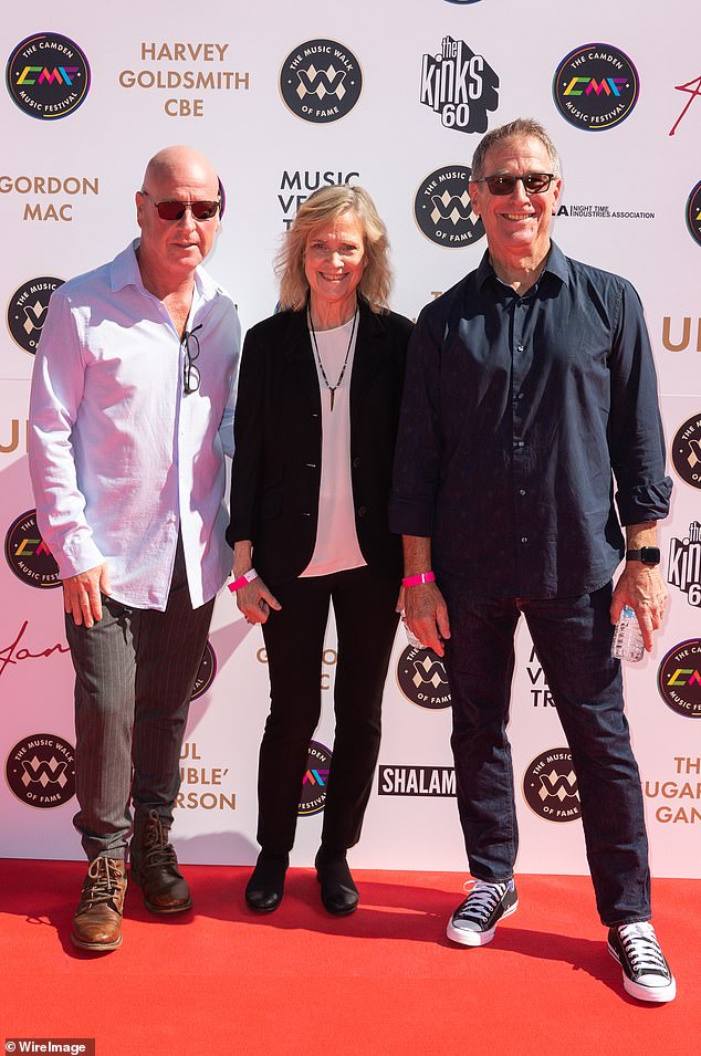 Another Friend: Seen with Lee Bennett at the unveiling of Janis Joplin's plaque on The Music Walk Of Fame 2023