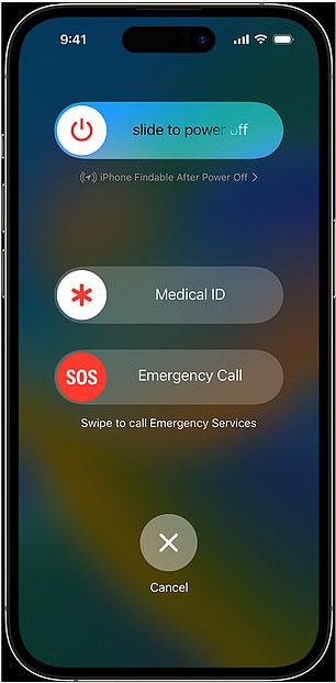 Users only need to press the button on the top five times quickly to access SOS Emergency Call