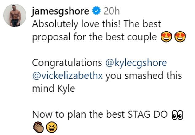 1693847112 396 Geordie Shores Kyle Christie is engaged to long term partner Vicky