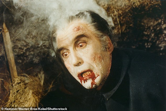 From Christopher Lee (pictured) to Nicolas Cage, several actors have taken on the role of Count Dracula over the years