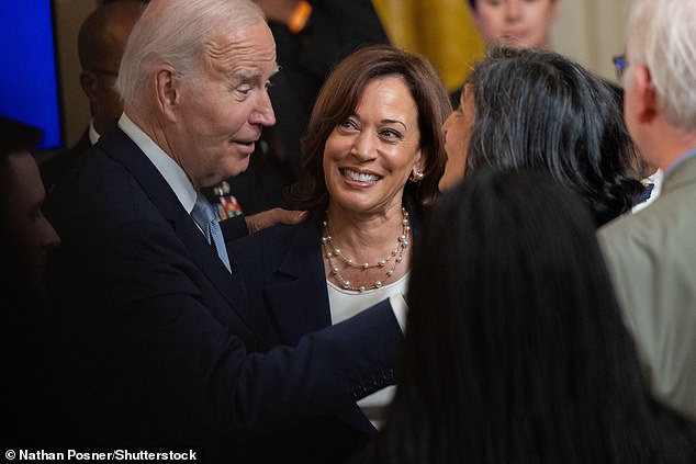 Biden announced in April that he is running for a second term in 2024 with Vice President Kamala Harris