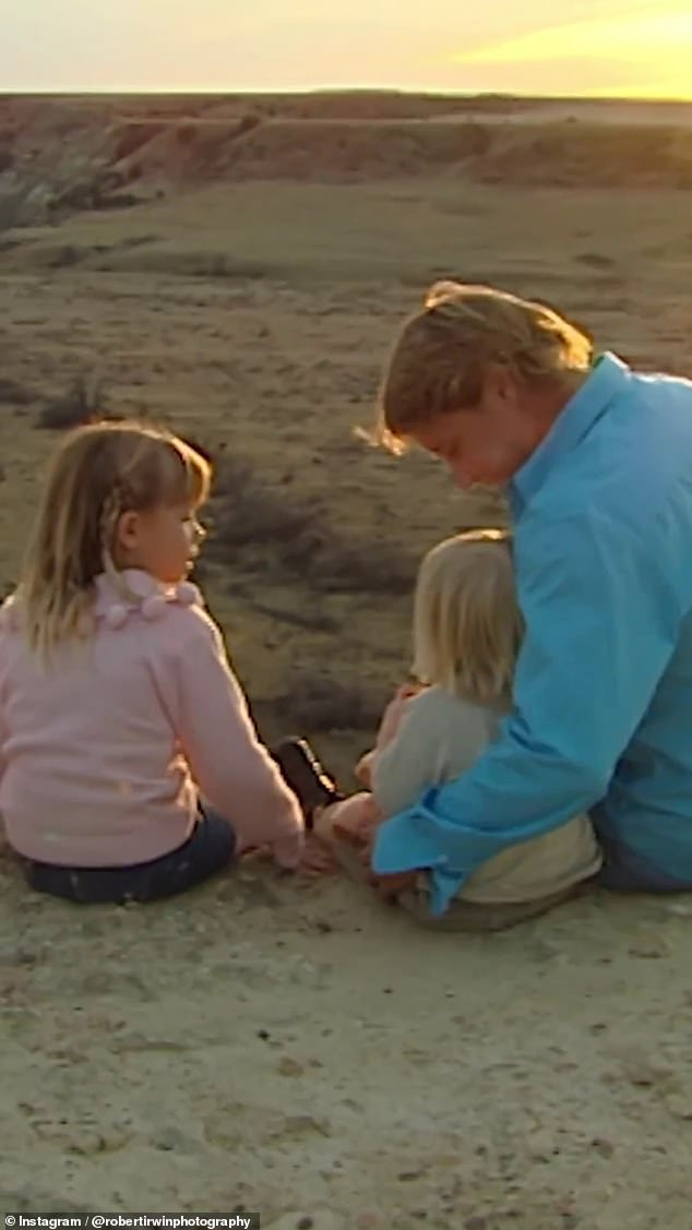 You watched Steve spend time with both of his children as they enjoyed the outdoors.  All pictured