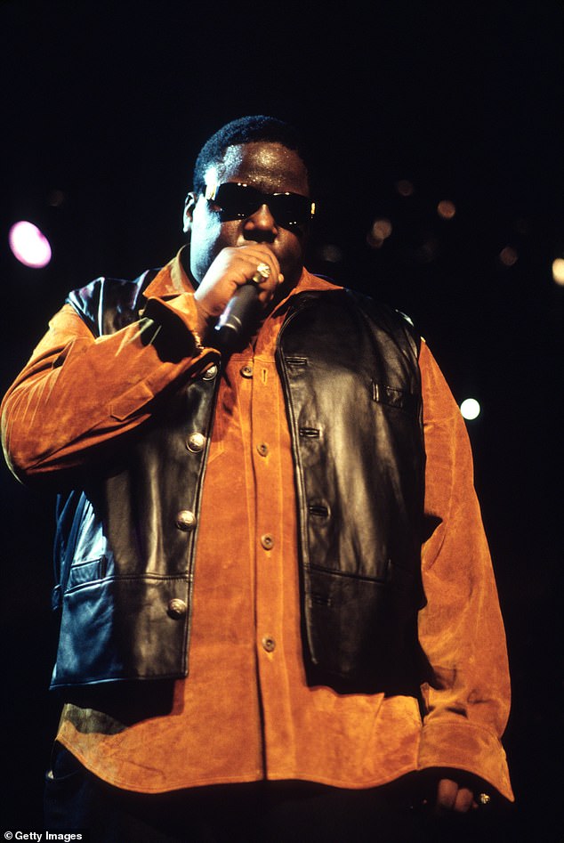 Better late than never: the estate of the late Notorious BIG is among the entities reported to have signed a deal to regain its publishing rights;  seen in 1995 in New York