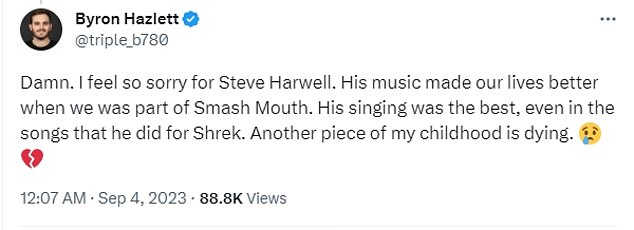 1693863219 73 Smash Mouth singer Steve Harwell is remembered by Guy Fieri