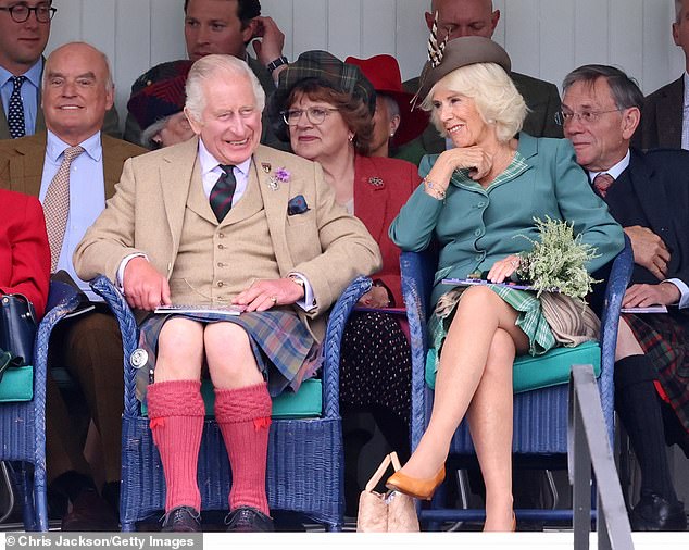 Weekend: Sir Nicholas Coleridge, soon to be announced as Eton's new Provost, spent the weekend with the King and Queen Camilla at Balmoral