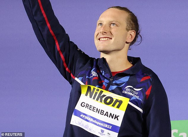 Greenbank (pictured) reportedly retaliated over Peaty's comment about his girlfriend