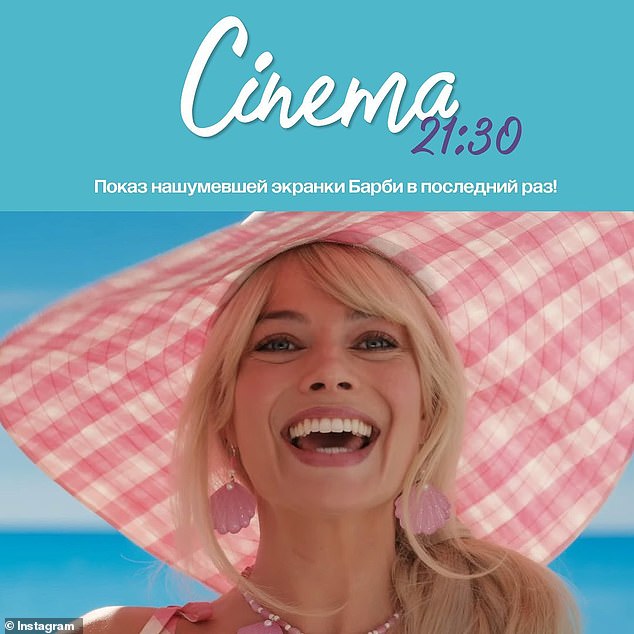 Russian film critic Ilya Dolenko denounced the 'Barbie' screening in Tyumen for 'sh***y' dubbing and pop-up gambling ads, the Moscow Times reported