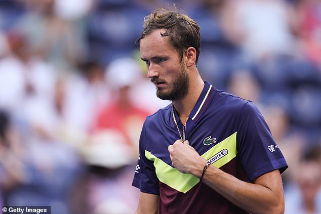 The Russian claimed he had trouble breathing and used an inhaler after dropping the first set at the Australian star