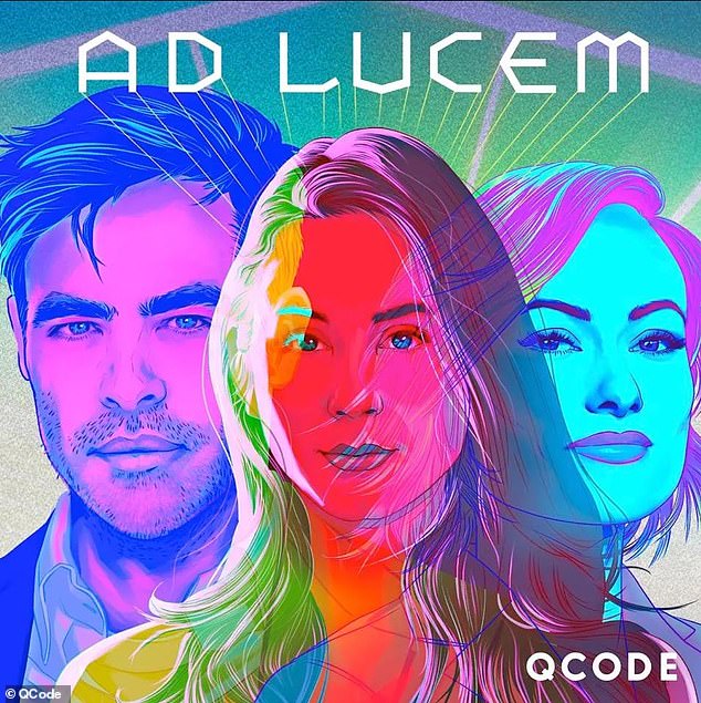 QCODE+ subscribers get early access!  Wilde is currently an executive producer and voices Miranda along with Chris Pine (L) on QCode's nine-episode sci-fi podcast series, Ad Lucem, streaming on Mondays