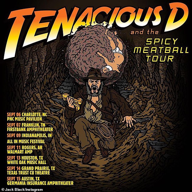 Guess Who's Back: In the wake of the ongoing SAG-AFTRA strike, the guitarist thrilled fans everywhere as he dropped new tour dates for the Spicy Meatball Tenacious D tour