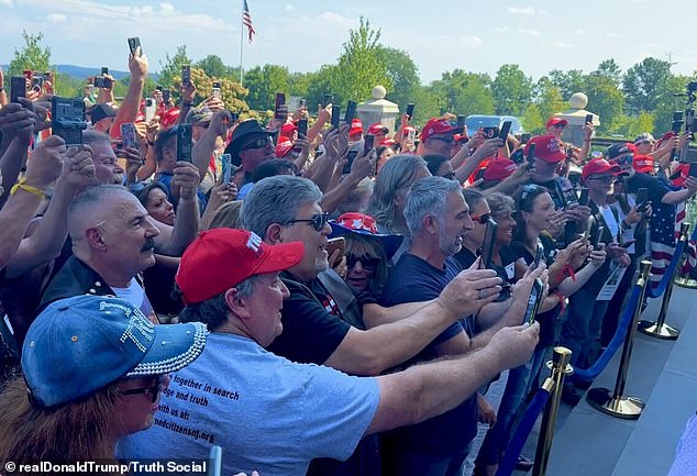 About 70 members of the motorcycle club attended the meeting in Bedminster