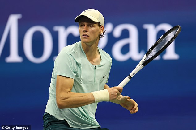 Jannik Sinner was Zverev's opponent in the tough match, which continued well into the night