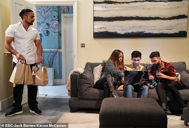 Drama!  Determined to prove to Chelsea that Ravi is the wrong man for her, Denise steals his laptop in shocking scenes