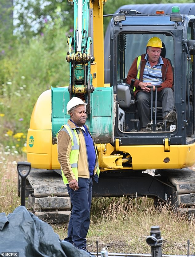 Drama: Ronnie and Ed Bailey (Vinta Morgan and Trevor Michael Georges) begin construction work on their land, but it quickly turned into a crime scene after a dead body was found